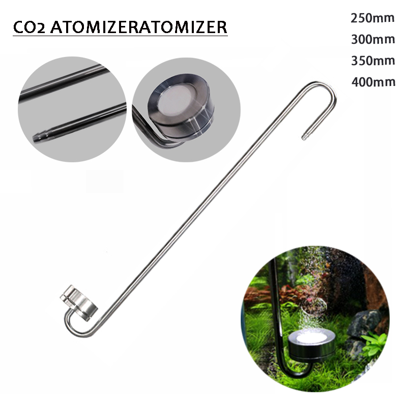Aquarium Liquid Carbon - Akvaryum CO2 Difüzörü Paslanmaz Çelik Atomizer,