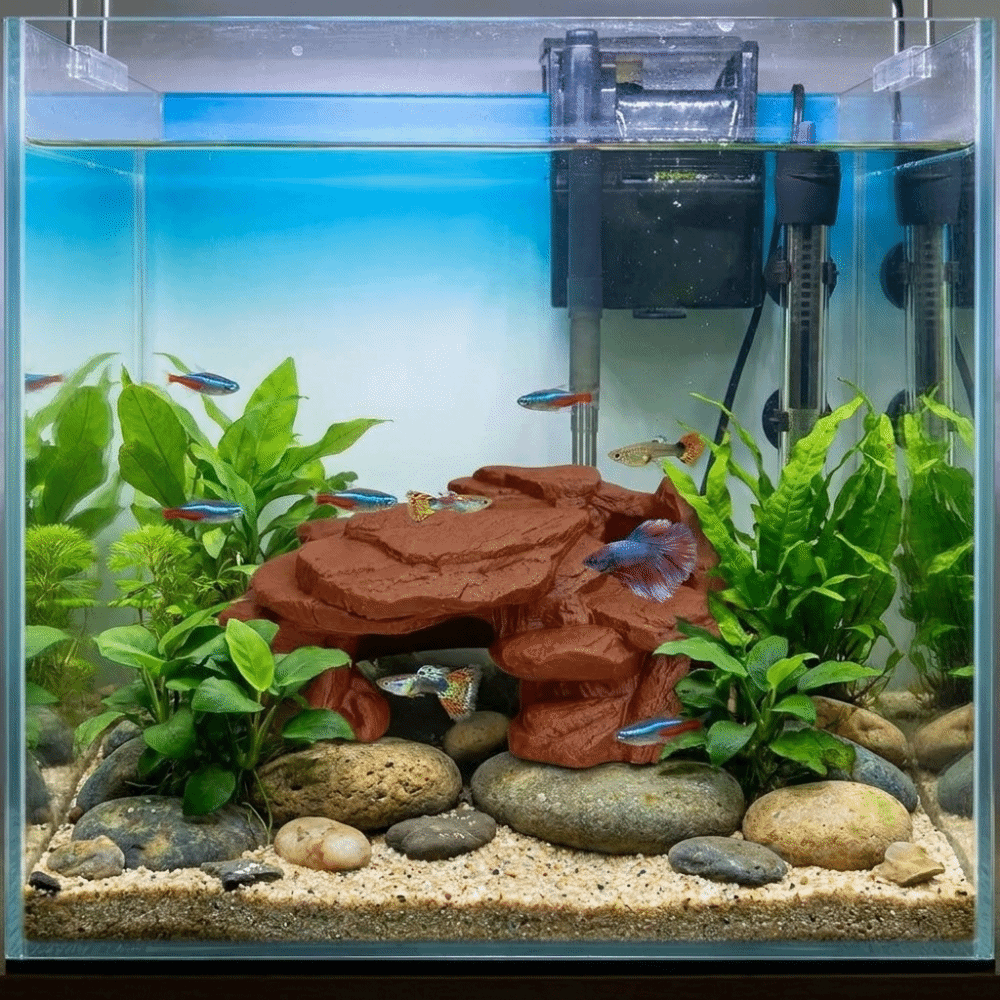 3D Baskılı Balık Tankı Kaya Sü - Aquarium Driftwood incelemesi ve fiyatı