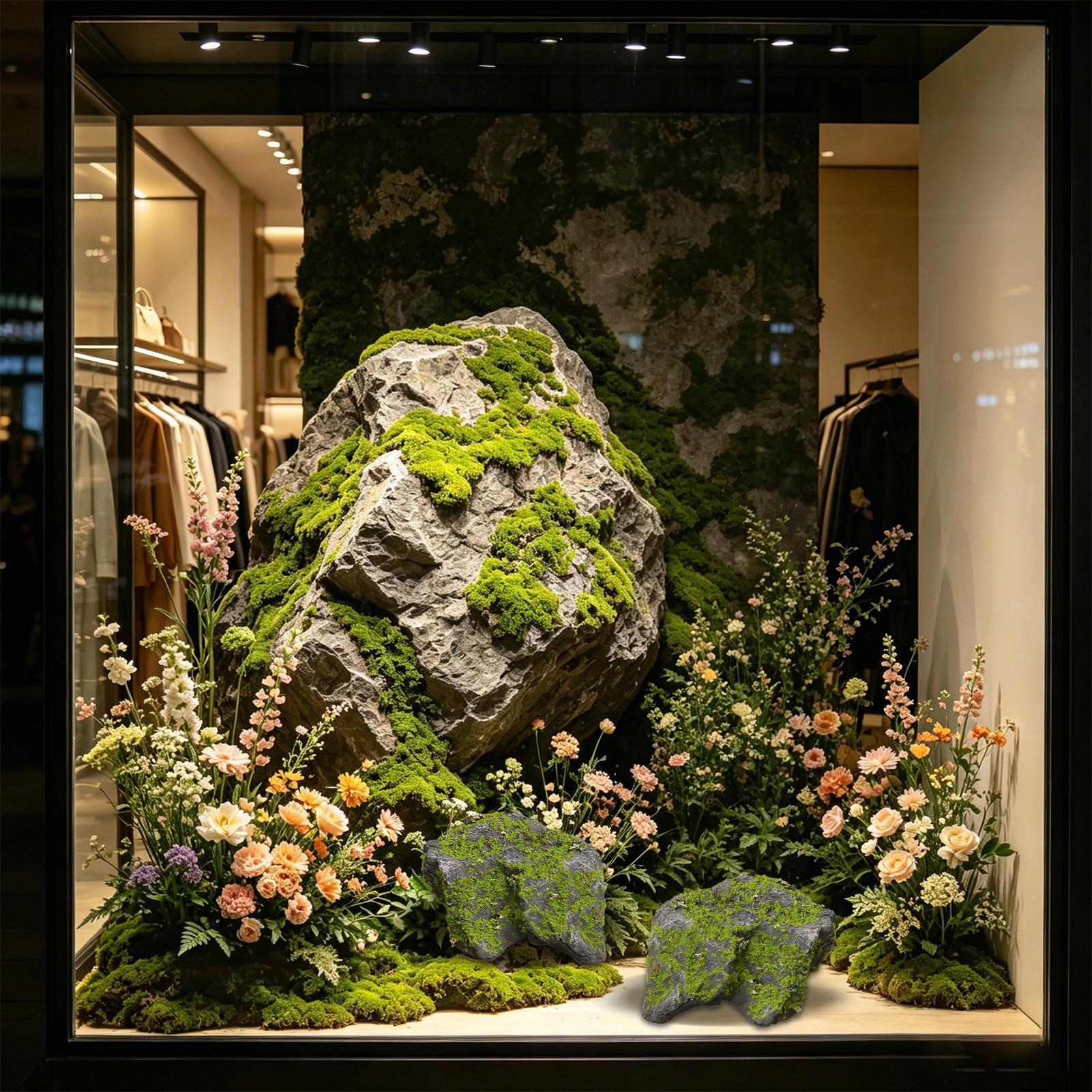 Sahte Kaya Gerçekçi Yosunlu Ta - Aquarium Moss incelemesi ve fiyatı