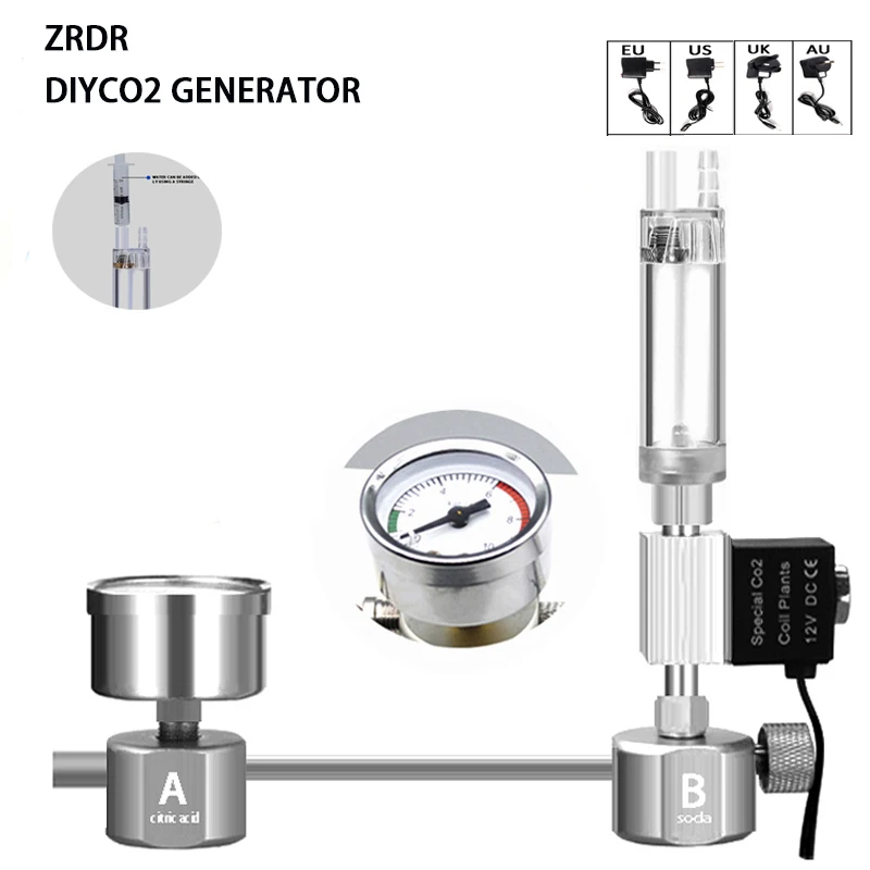 Akvaryum DIY CO2 Reaktör Jener - Aquarium Liquid Carbon incelemesi ve fiyatı