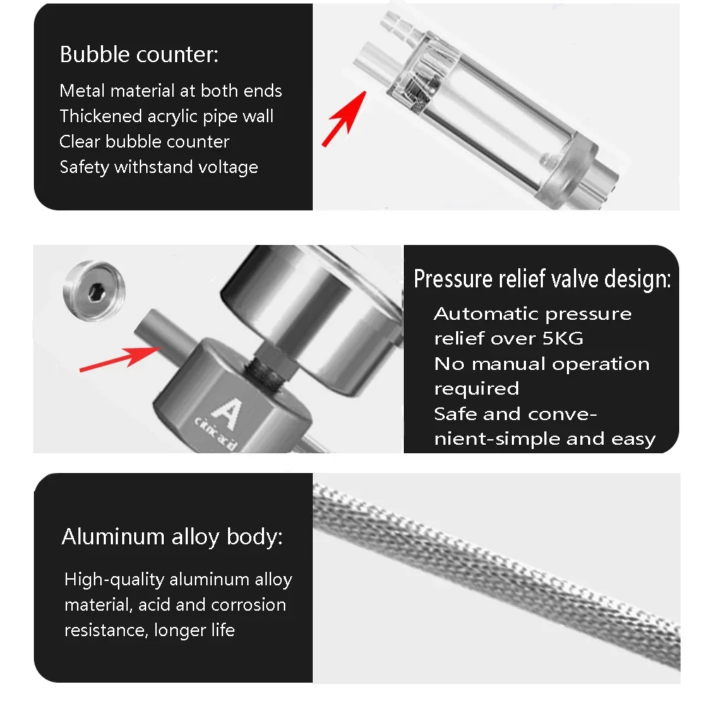 Akvaryum DIY CO2 Reaktör Jener - Aquarium Liquid Carbon incelemesi ve fiyatı